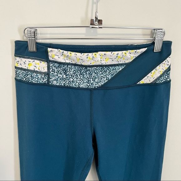 Lululemon Skinny Groove Pant Dark Teal - Picture 10 of 15